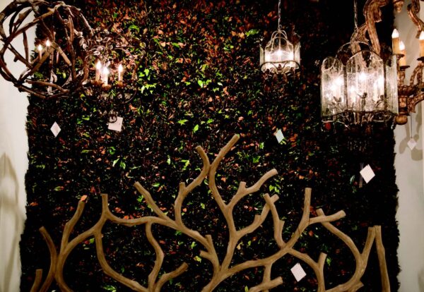 Magnolia Wall Installation at High Point Market