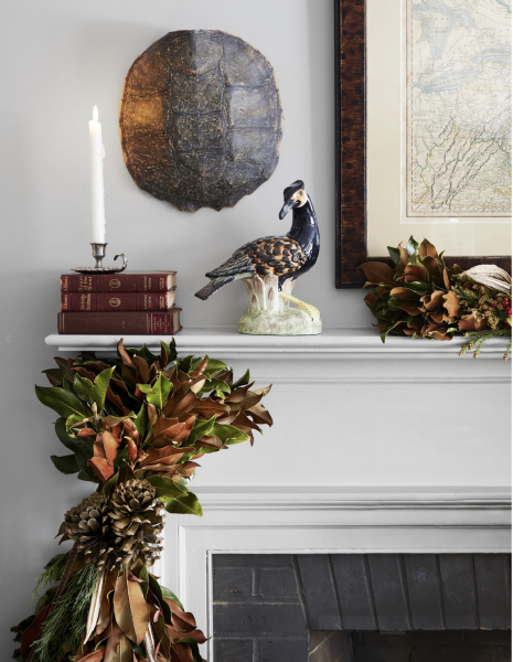 Weston Farms Magnolia Vertical Swag