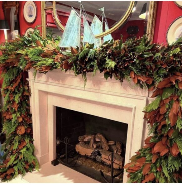 Emerald Lace Garland