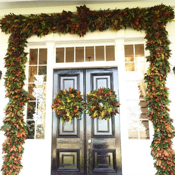 High Point Tapestry 22" Wreath