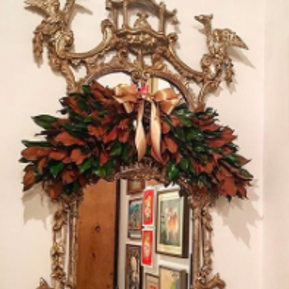 Weston Farms Magnolia 40" Swag