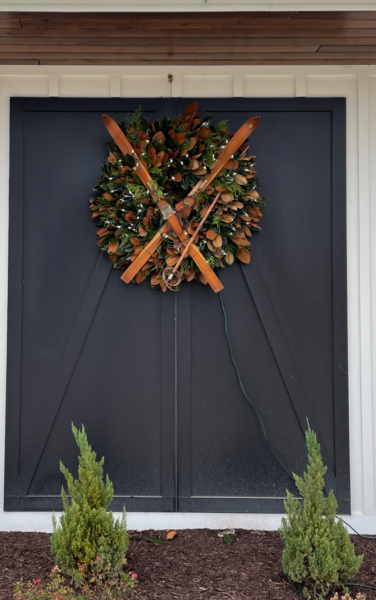 Brown Velvet 38" Wreath