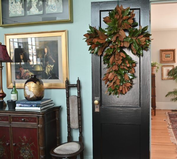 Magnolia Cross Wreath