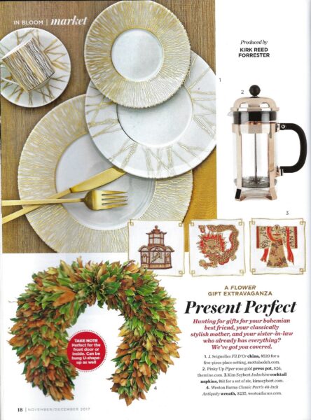 Weston Farms Magnolia 28" Antiquity Wreath