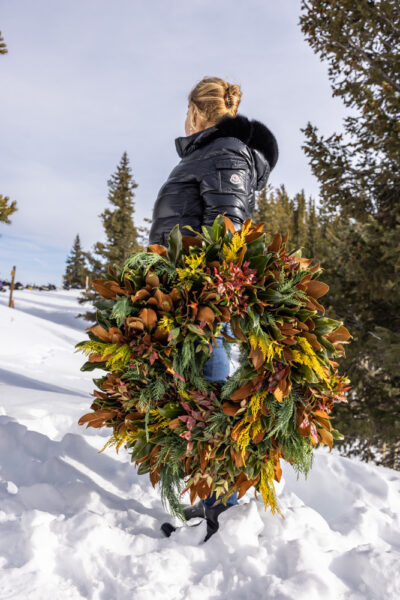 Fireside 28" Wreath