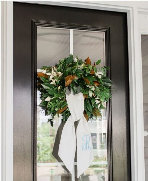 Silver Summer Wreath 18"