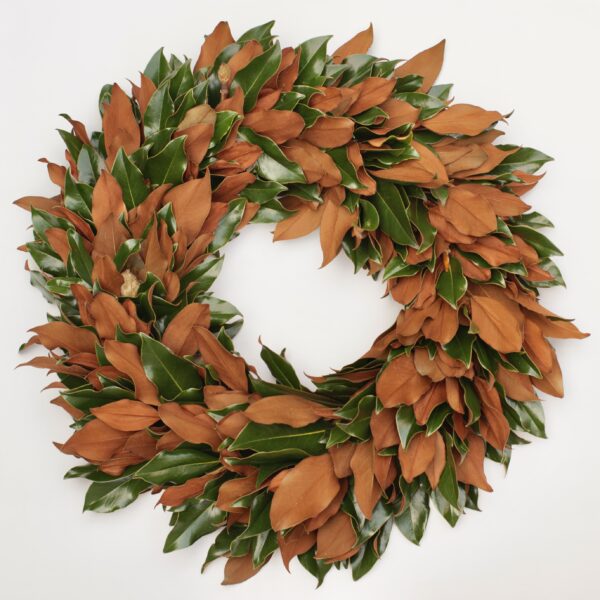 Weston Farms Magnolia Swan Wreath