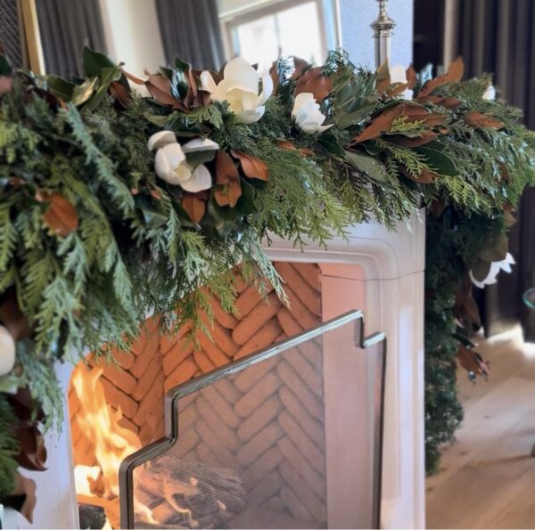 L. Thistle Interiors & Weston Farms Mantel