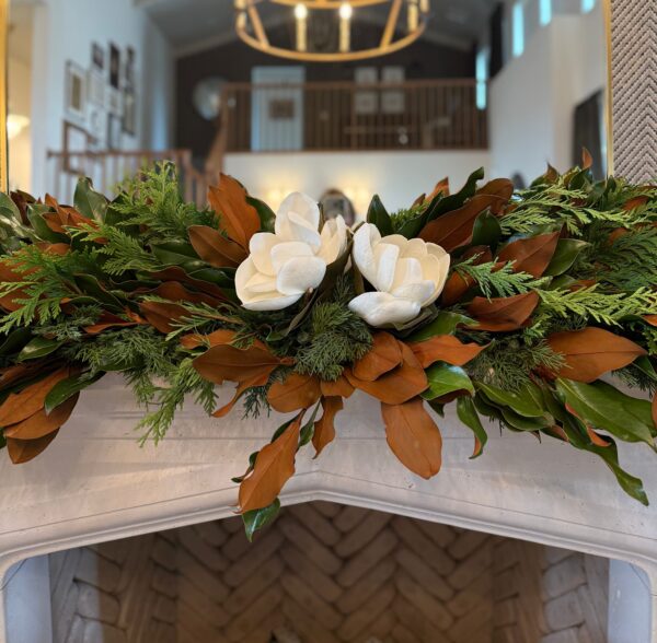 L. Thistle Interiors & Weston Farms Mantel