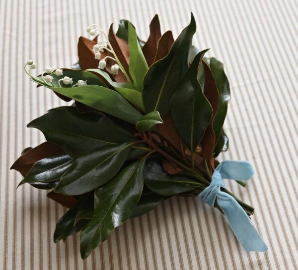 Magnolia and Lily of the Valley Bouquet